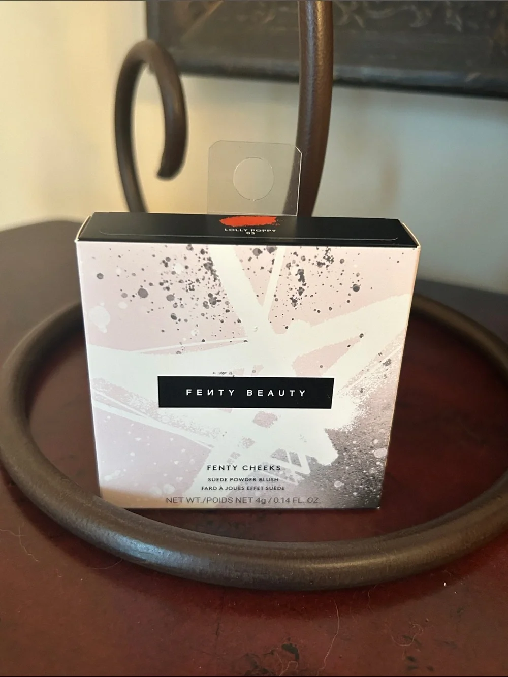 Fenty Beauty Fenty Cheeks Suede Powder Blush Lolly Poppy 03 NIB 4g Minimalist